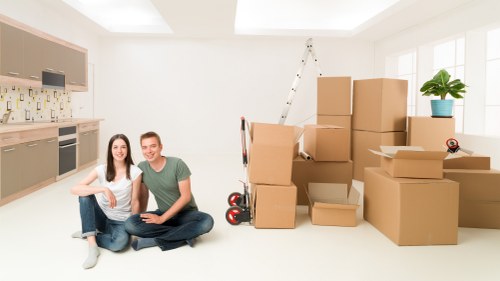 Organised home storage area for Wimbledon residents
