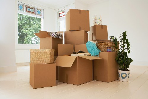 Charity donation items prepared for reuse and redistribution
