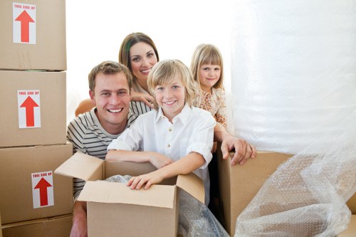 Efficient man and van service handling boxes and furniture in Wimbledon
