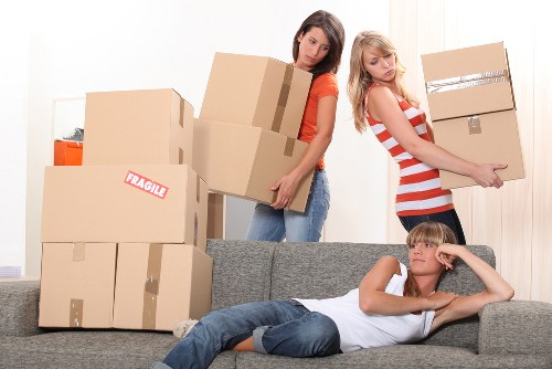 Business paperwork and archived files stored safely in Wimbledon